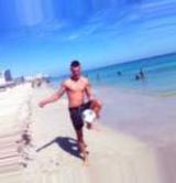 single man in Miami Beach, Florida